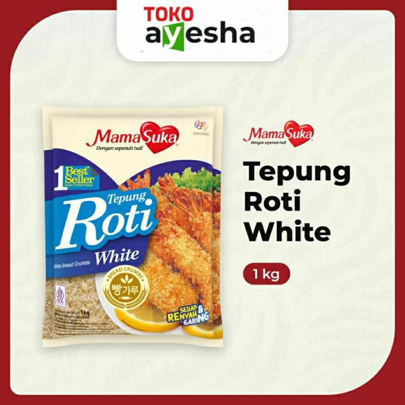 

Tepung Roti White Mama Suka 1 Kg