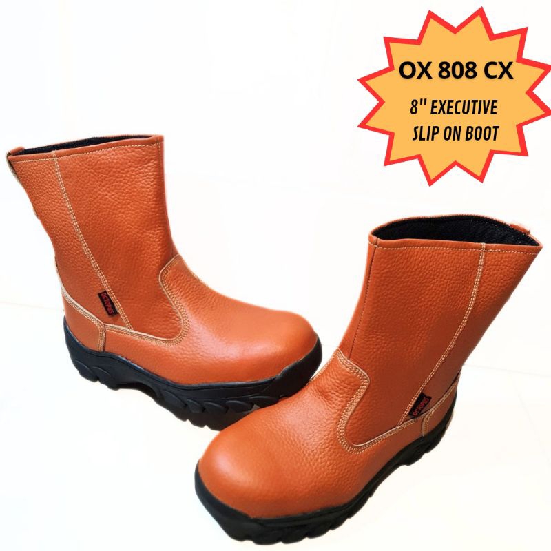 SEPATU SAFETY SHOES OCTOPUS OX 808 CX (COKLAT)