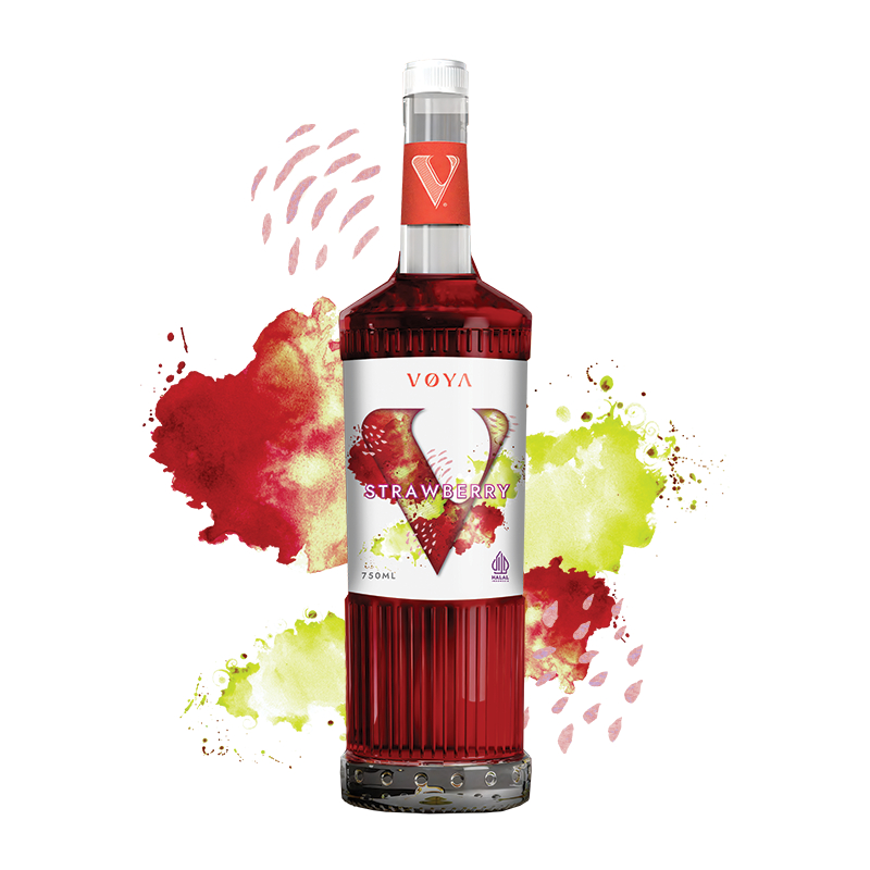 

VOYA Premium Strawbery Syrup 750 ML (Sirup Premium Rasa Strawbery)