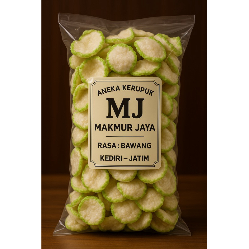 

KRUPUK GORENG PASIR / KRUPUK GORENG WEDI / KRUPUK UPIL RASA BAWANG 100% KRIUK KHAS KEDIRI