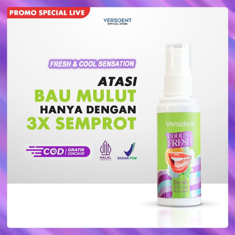 VERSIDENT parfum mulut