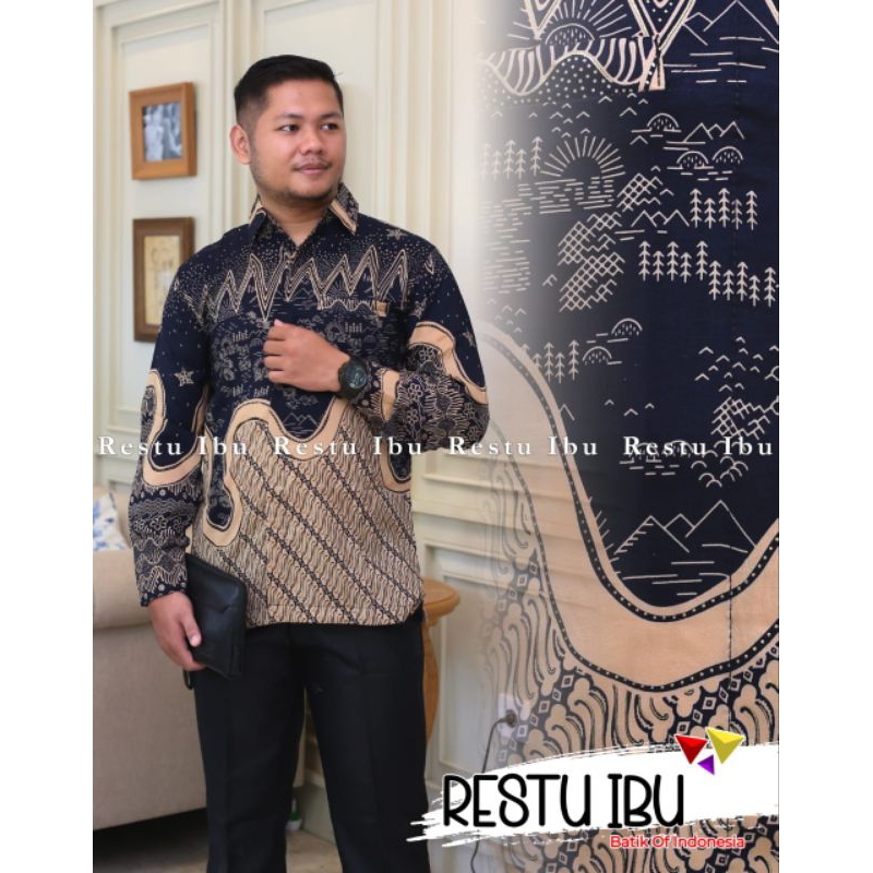 batik,prada,pria,lengan,panjang