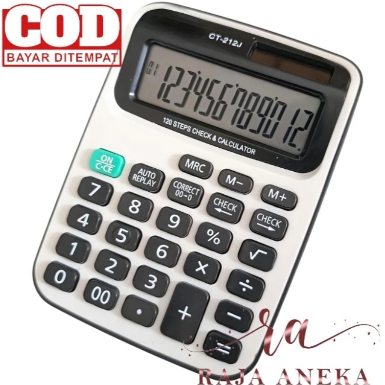 

Kalkulator SDC 212J Tombol Lembut 12 Digit Layar Besar Murah CT 212 CT212 CT