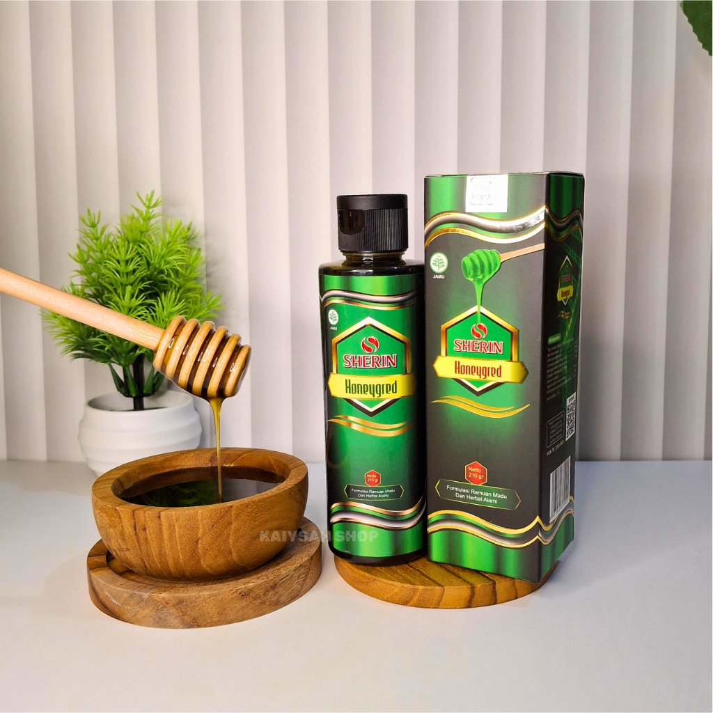 

Madu Maag Asam Lambung Herbal SHERIN Honeygred Redakan Perih Mual Kembung