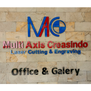 Huruf Akrilik + Spon Ati