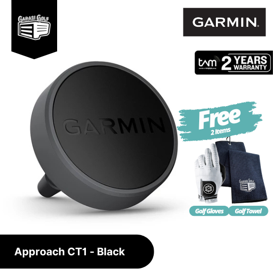 GARMIN Approach CT1 Golf Club Tag - Sport Tracker Perangkat Pelacak Alat Pengukur Jarak Smartwatch