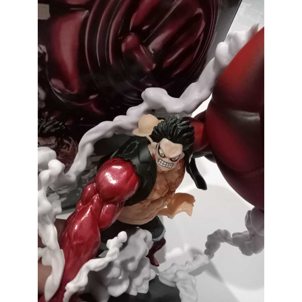 pajangan action figure anime one piece luffy gear 4 luffy gear 5