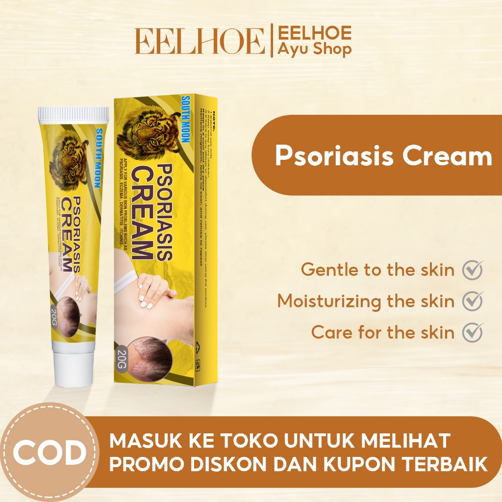 Salep Khusus Psoriasis Obat Penghilang Gatal Jerawat Bakteri Antibakteri Kurap Panu Psoriasis Eksim 