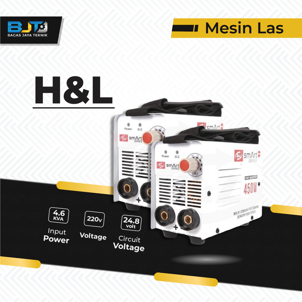 Mesin Las H&L Mesin Las Listrik/ Welding Inverter Travo Las 450 Watt