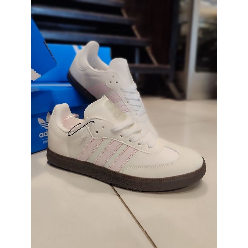 adidas samba warna putih pink
