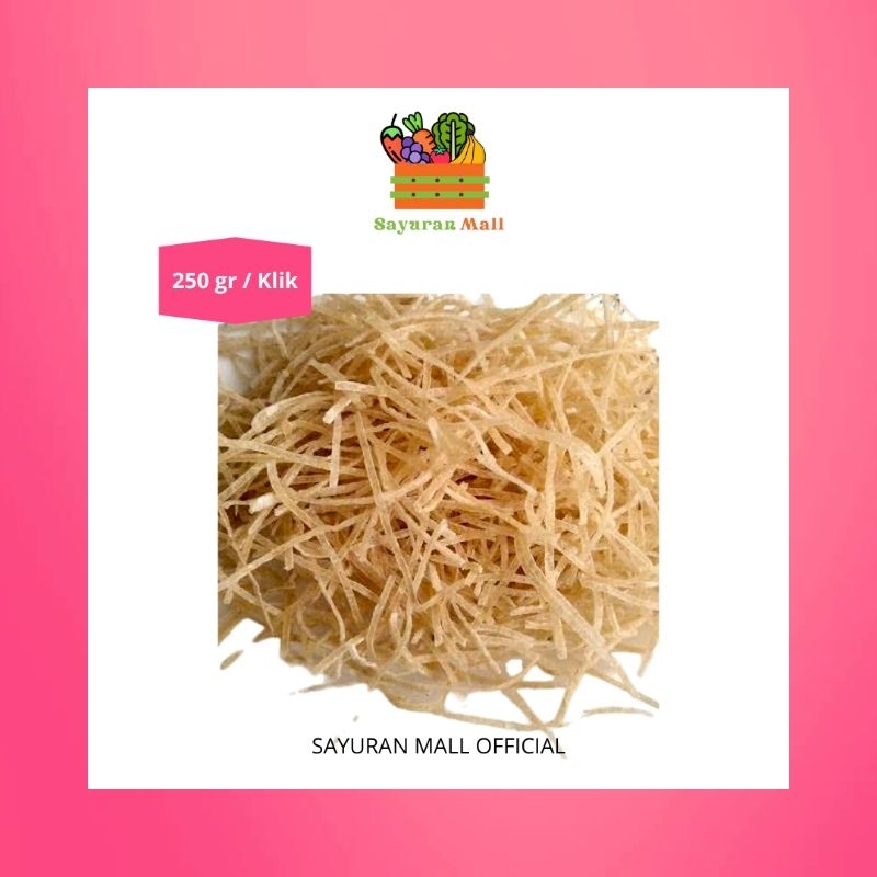 

250gr Kerupuk Ubi Iris | Kerupuk Mentah | SAYURANMALL