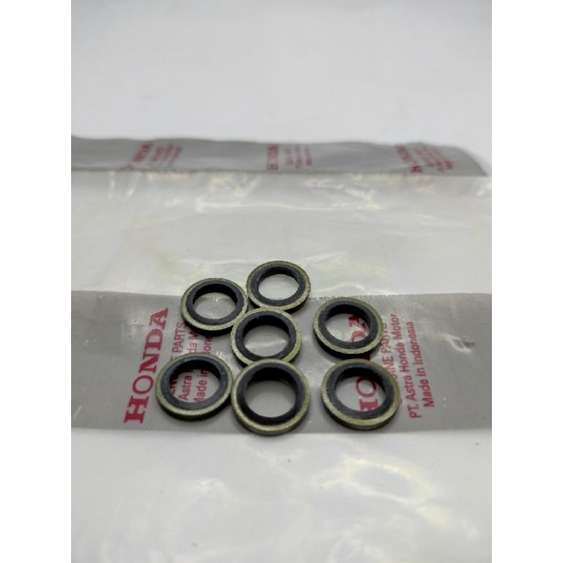 RING KARET RING BAUT SOLAR RING BANJO GASKET SEAL RING OLI RING SOLAR RING MINYAK ORING KARET  M10 U