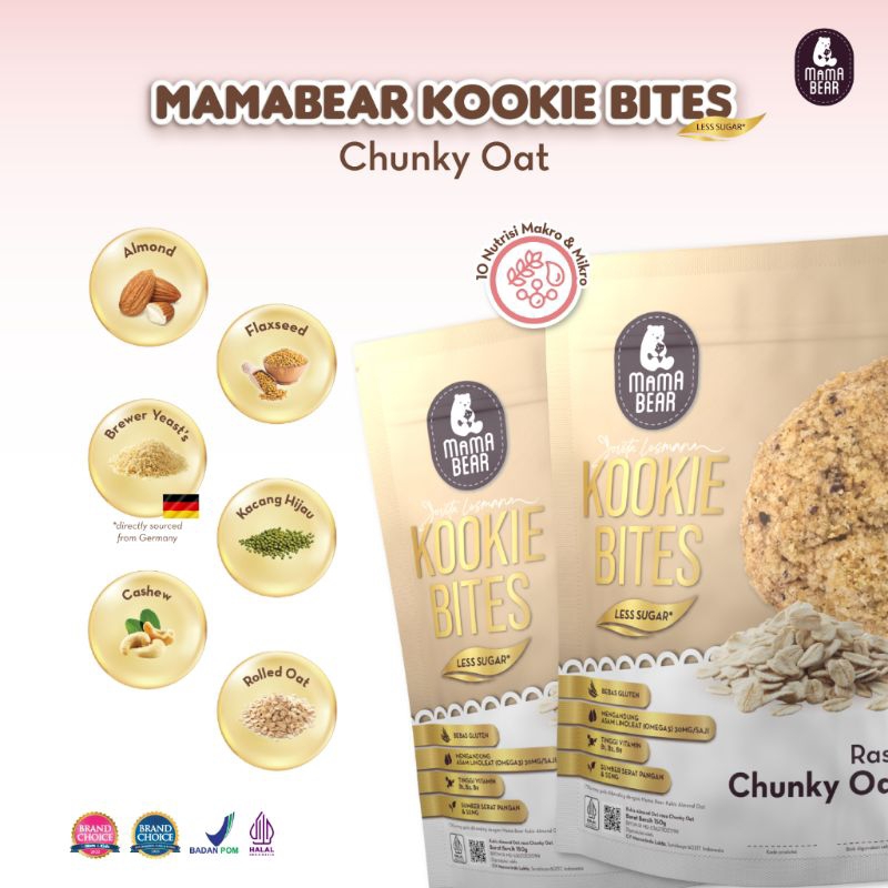 

Mamabear Kookie Bites 150gr