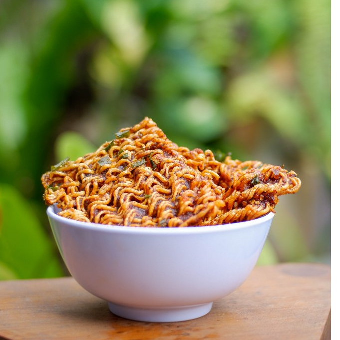 

Mie kriuk bumbu rempah