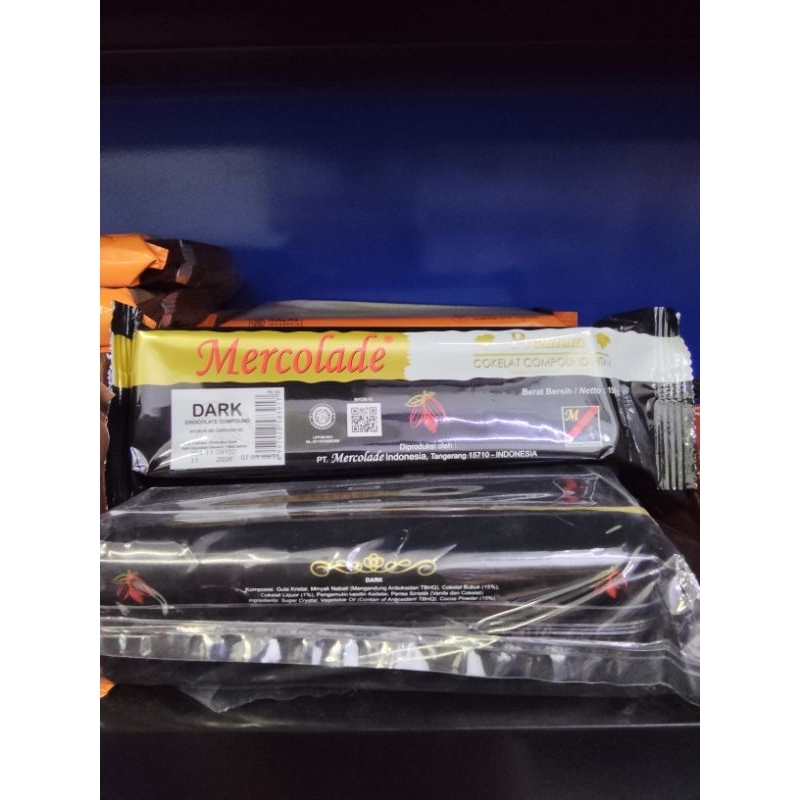 

Mercolade Coklat Compound Hitam 150G