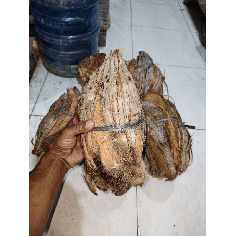 Kulit kelapa Sabut kelapa kering