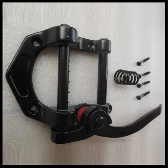 Bridge Tremolo Gitar Tailpiece Vibrato B500 Bigsby Black
