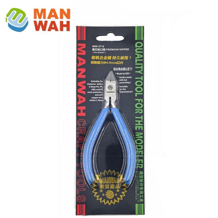 MANWAH MW-2112 Premium Nipper DOUBLE BLADE dengan per