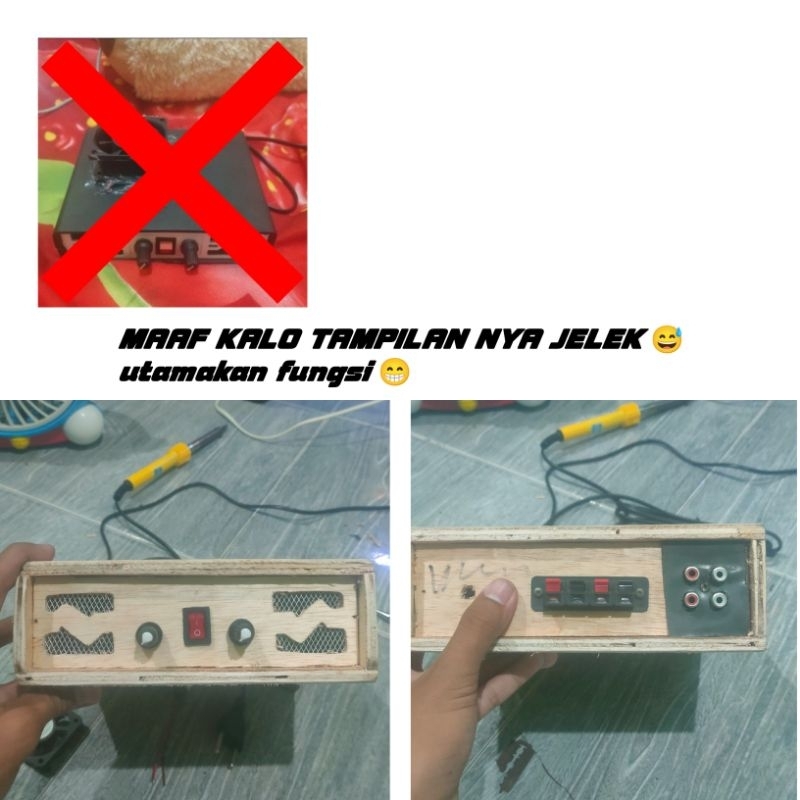 power amplifier tpa31162D2 pakai kipas