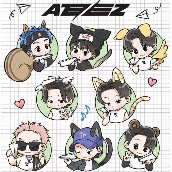 PHOTOCARD OFFICIAL ATEEZ