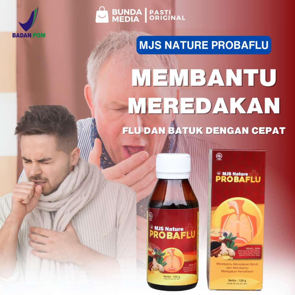 Probaflu Batuk Berdahak Obat Radang Tenggorokan Kering Herbal Flu Dan Pilek Dewasa Ampuh Menahun