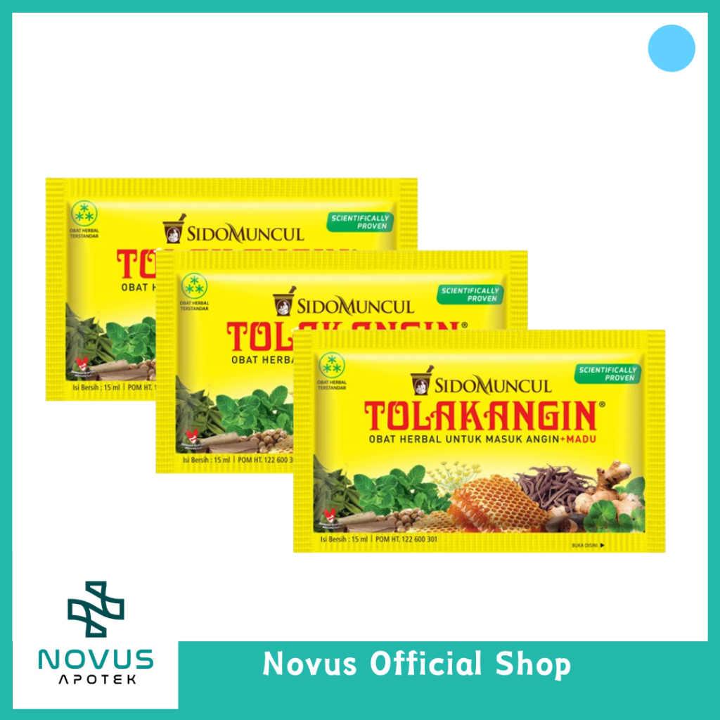 

TOLAK ANGIN Cair Sachet Herbal - Masuk Angin Daya Tahan Tubuh