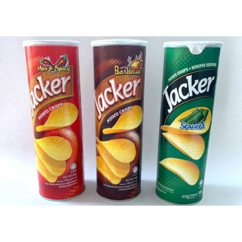 

JACKER POTATO CRIPS 100gr // BBQ // ORI // VEGETABLE