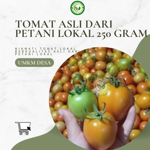

Murah!!! Tomat 250 gram asli Petani Lokal