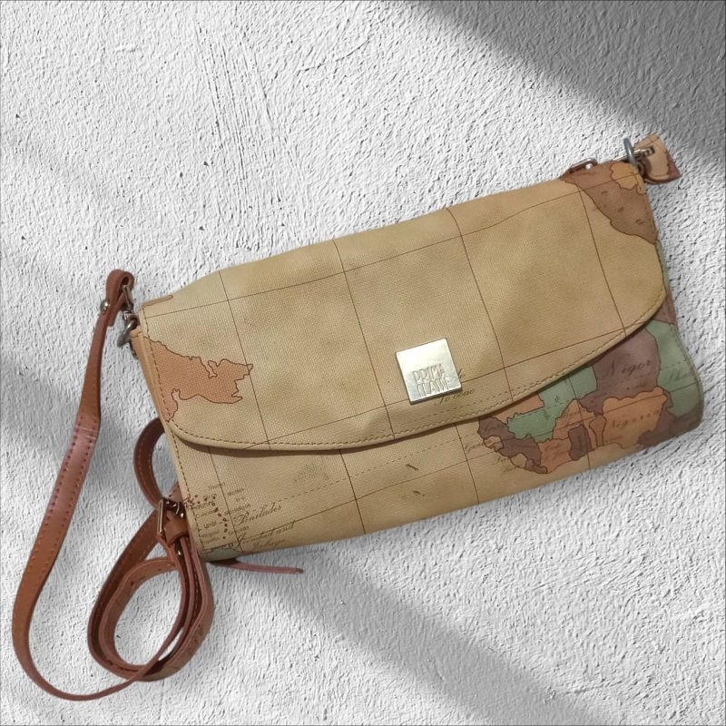 Tas sling bag Prima Classe motif peta