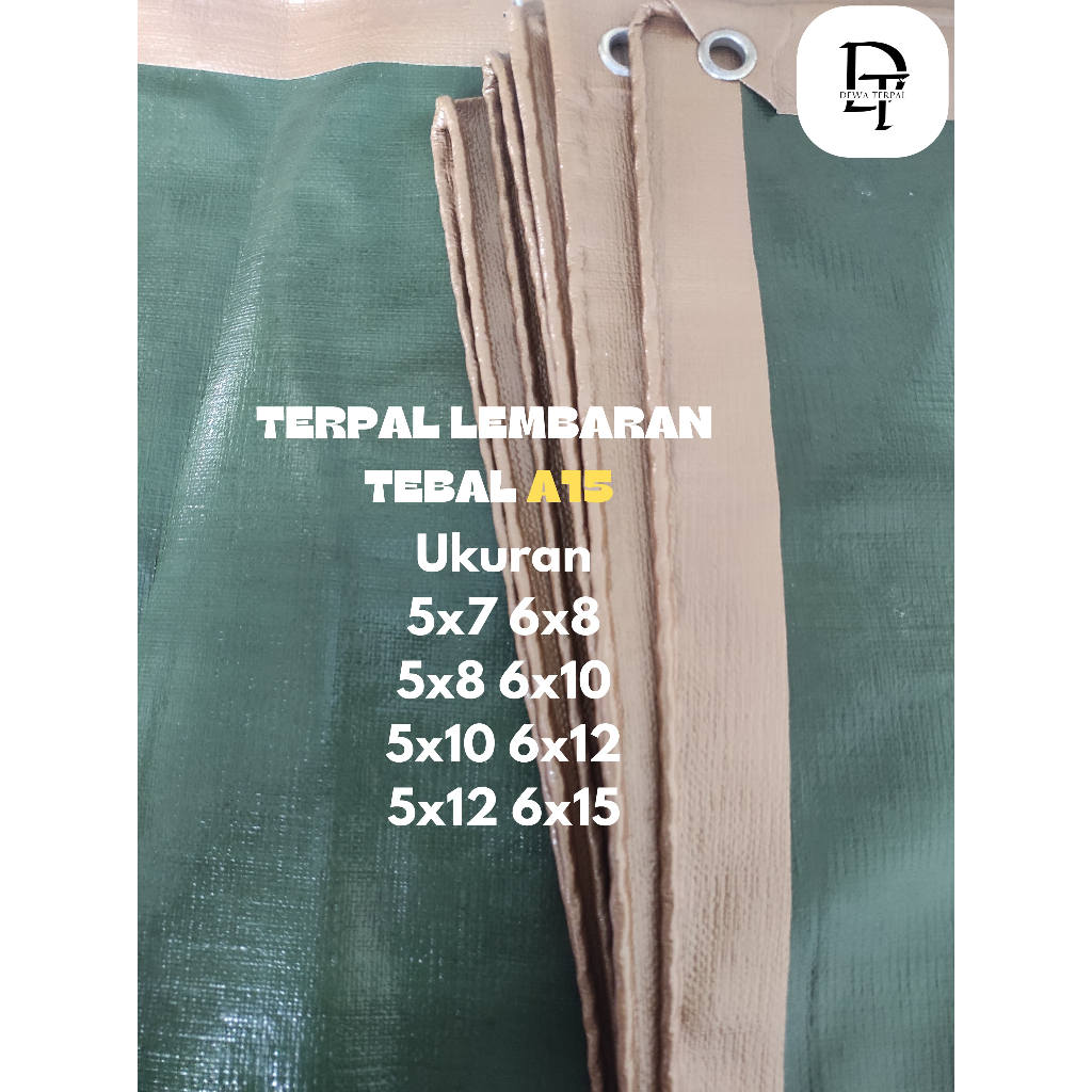 Terpal A15  Korea Jumbo.Terpal Lembaran. KUAT ANTI BOCOR. ORIGINAL