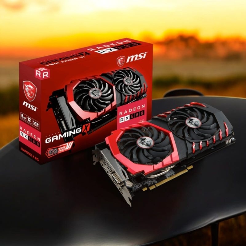 Radeon RX580 GDDR4 2GB MSI VGA Card