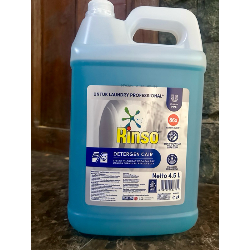 [SIAP KIRIM INSTANT AREA JOGJA&PURWOREJO] Rinso Matic 4,5 Asli Unilever bukan Curah