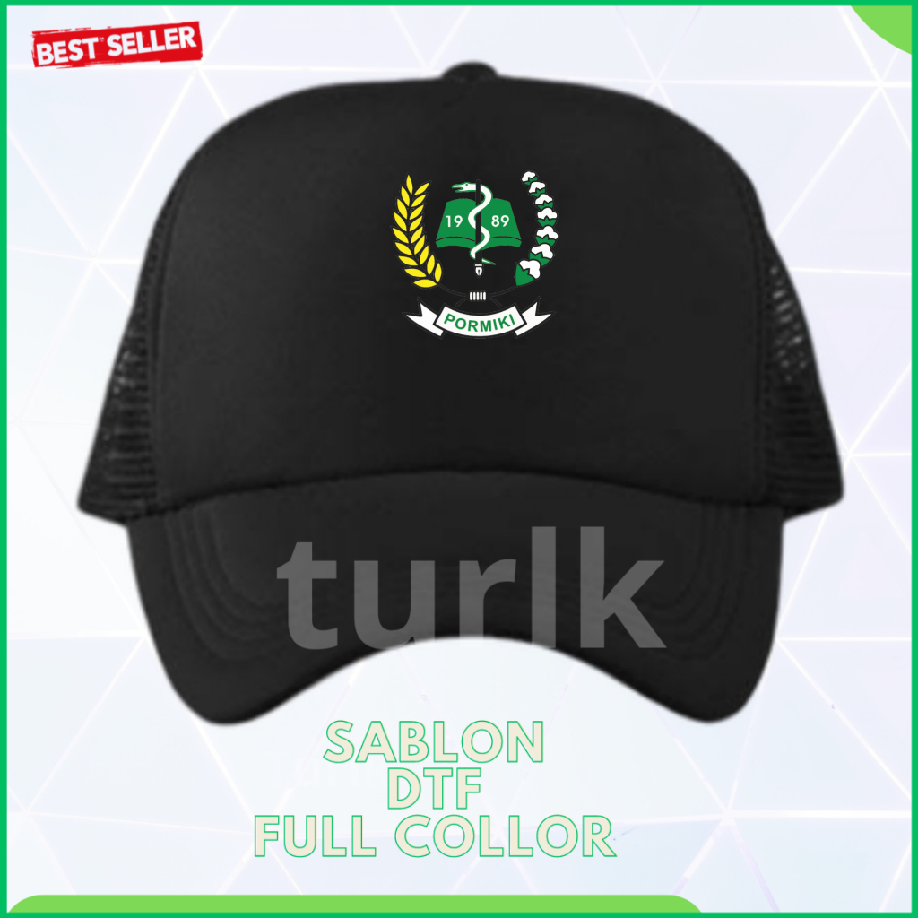 Topi Pormiki Topi Jaring Custom