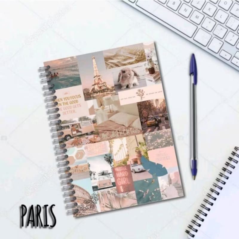 

NOTEBOOK A5/ JURNAL GRID/DOTTED/BLANK/LINE A5 AESTHETIC BUKU CATATAN BUKU TULIS LARIS MURAH WEEKLY PLANNER