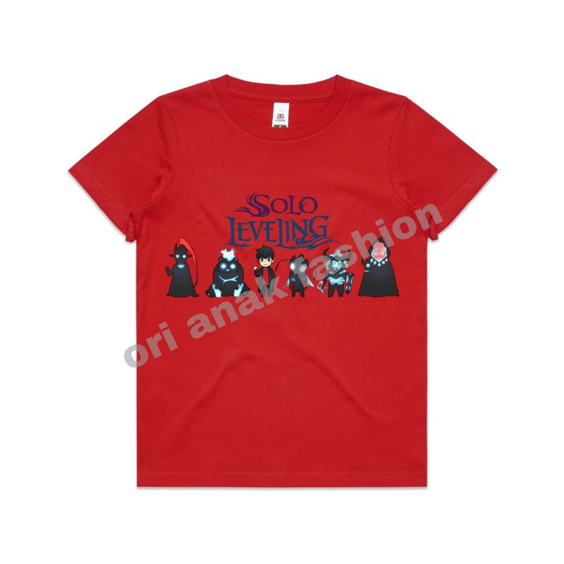 Baju kaos anak solo leveling limited edition