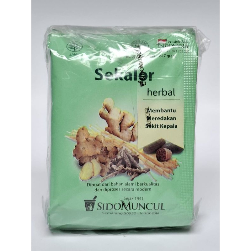 

JAMU SIDOMUNCUL SEKALOR KEMASAN PACK ISI 10 SACHET