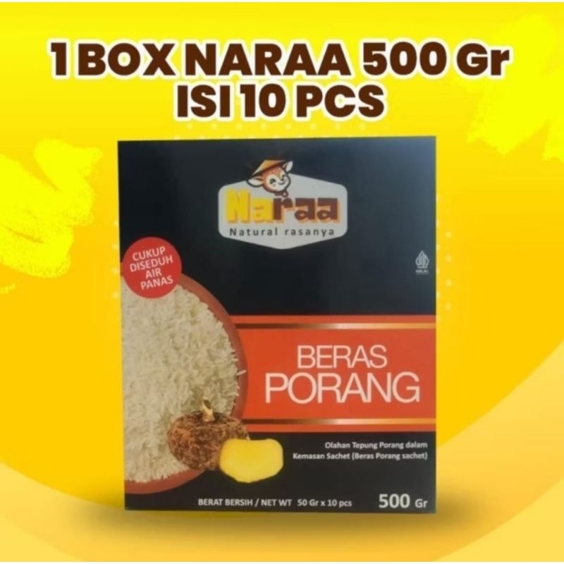 

BERAS PORANG NARAA 500GR