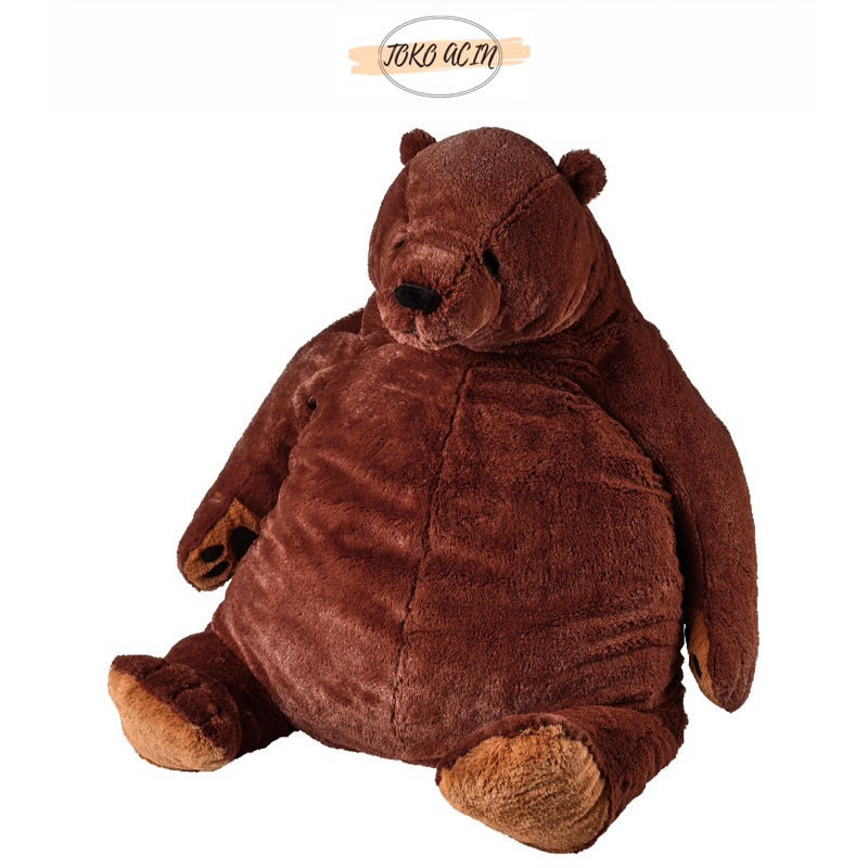 Djungelskog boneka beruang coklat, boneka anak, boneka serbaguna, boneka beruang coklat, mainan anak