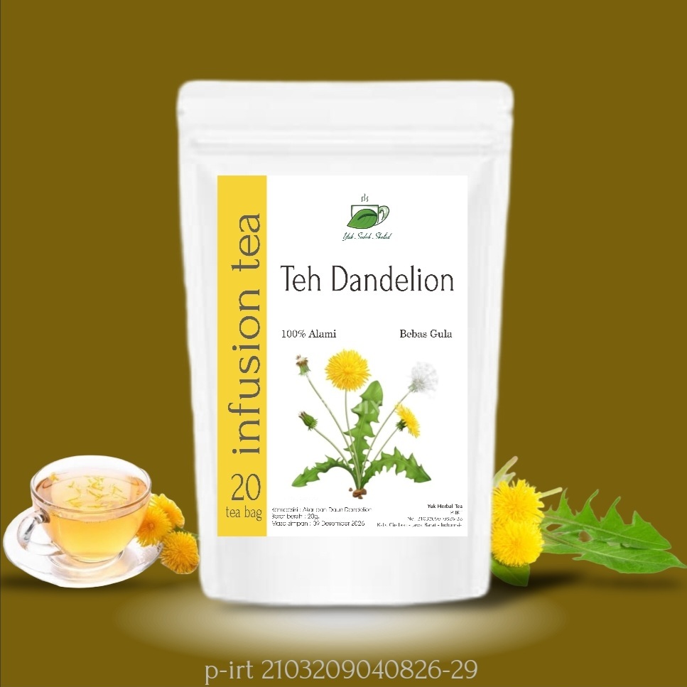 

TEH DANDELION / DANDELION TEA {20 kantong teh} *yuk seduh botanikal