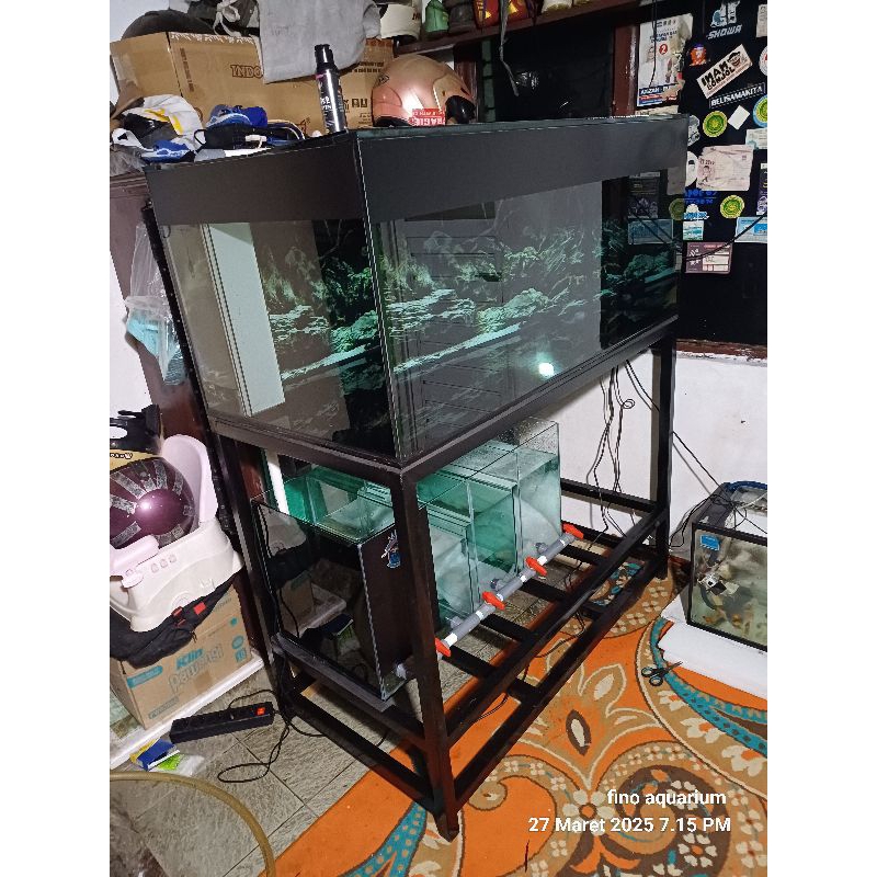 aquarium 120x60x50 full set