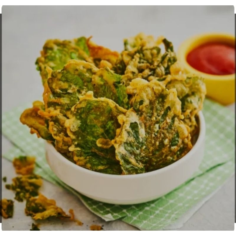 

Bayam crispy