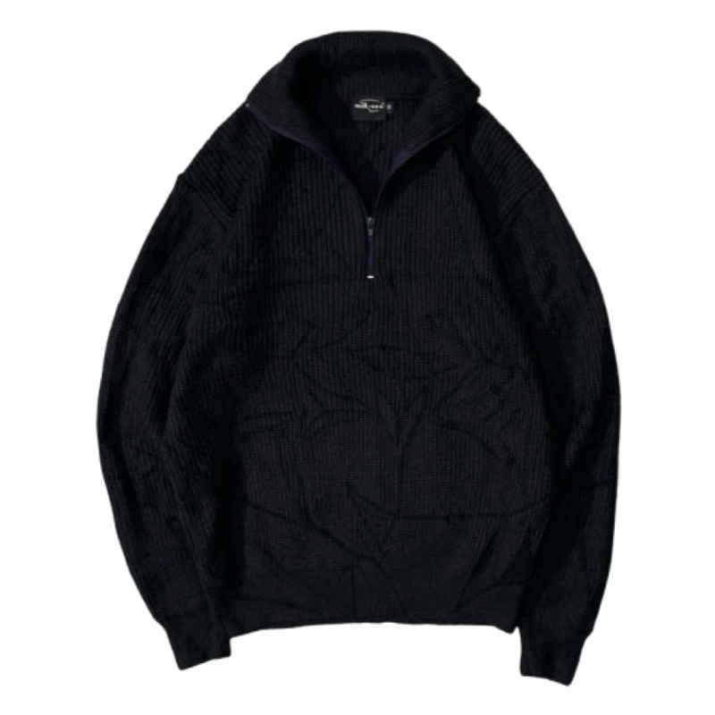 Halfzip Waffle Knit MIL-TEC “Dark Navy”
