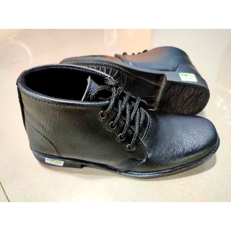 Sepatu Satpam anak laki laki  sekolah pondok/sepatu Pdh Hitam Pria Sepatu Pantofel cowok/Sepatu Kuli