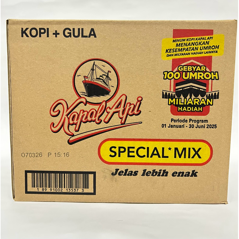 

Kapal api special Mix 1dus