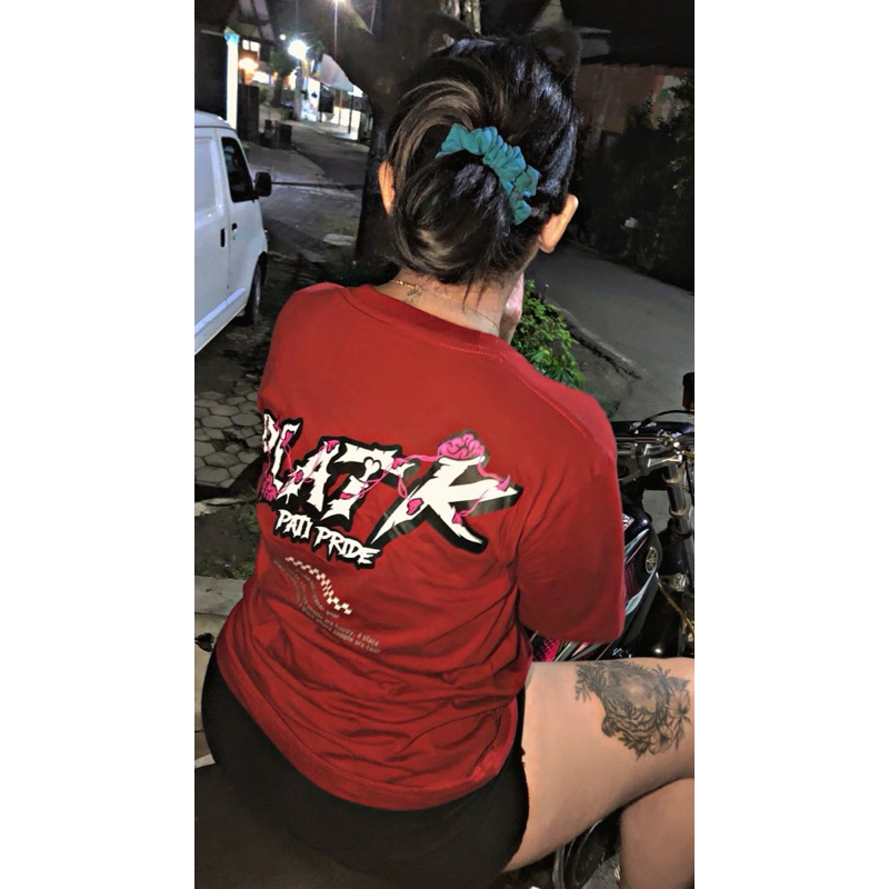 kaos plat k pati pride bahan halus tebal 24s standar distro