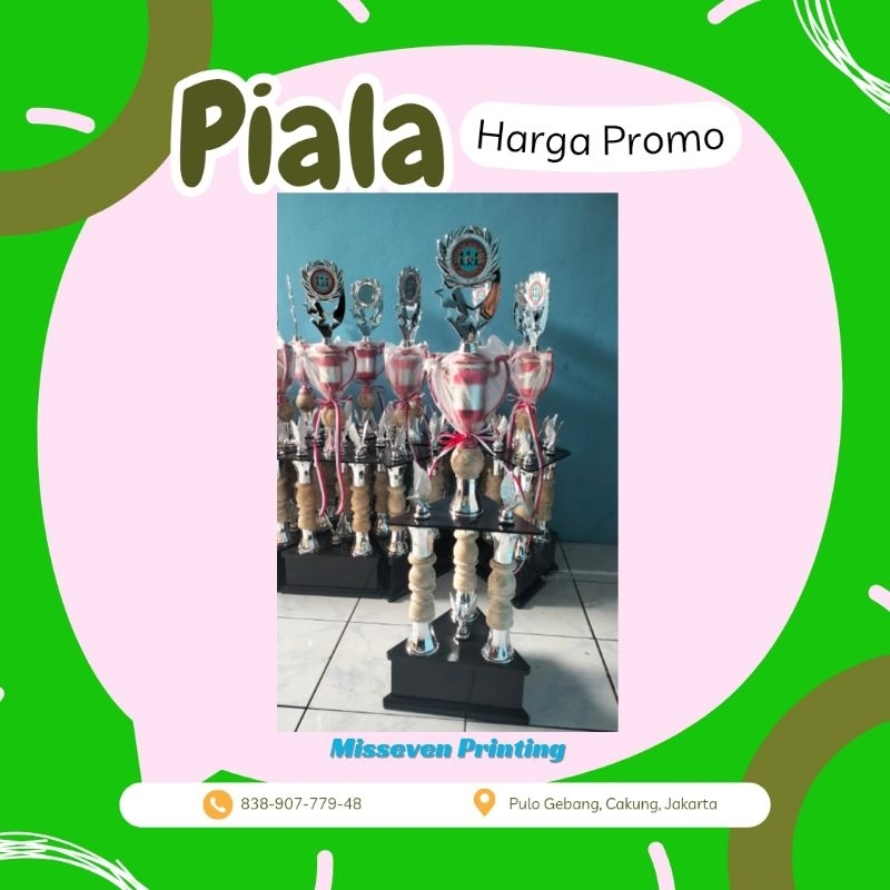 Piala Juara Trophy Penghargaan Kaki 3