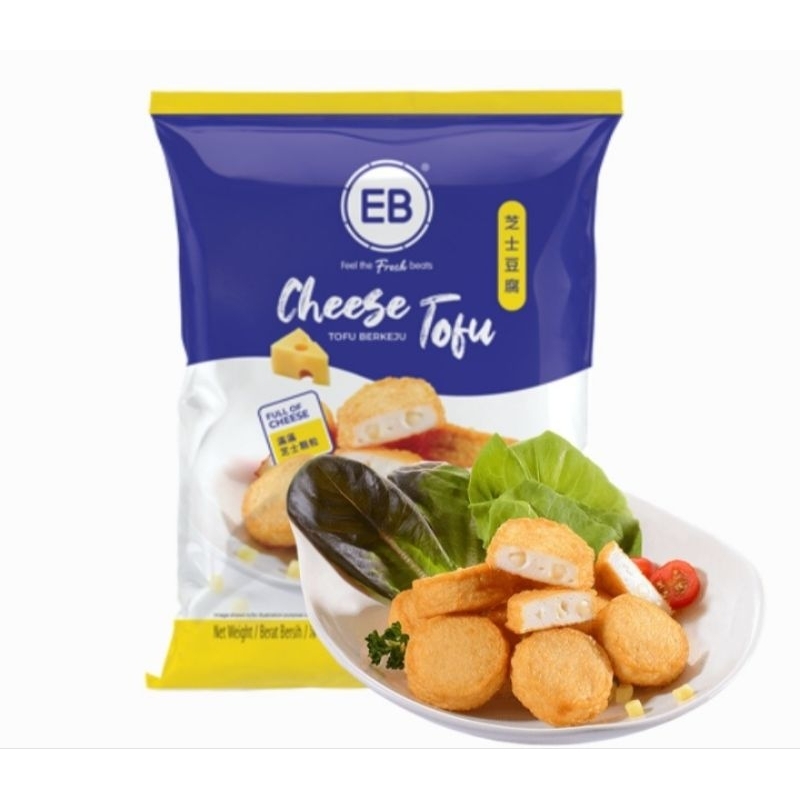 

EB Tofu Ikan Isi Keju || Cheese Tofu | Berat Bersih 500gr