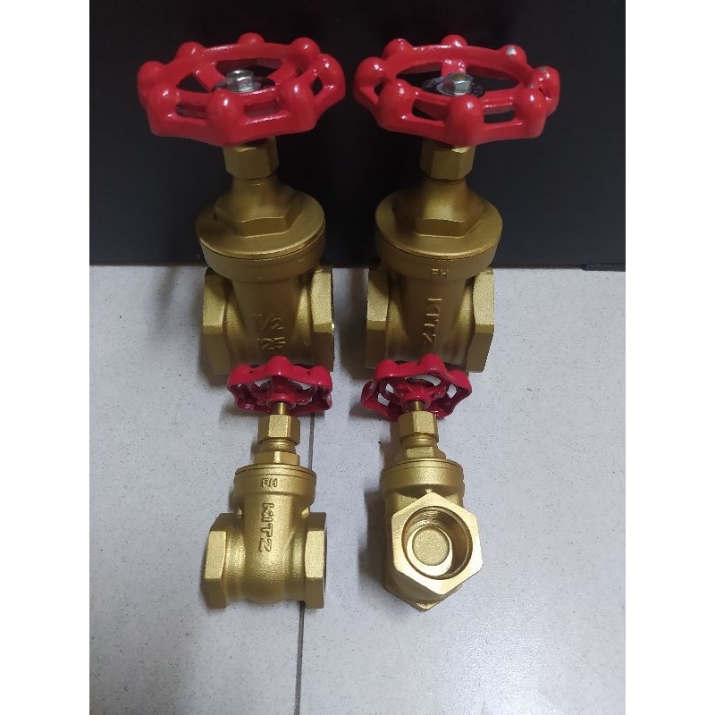 Gate Valve Kuningan Kitz 3" inch / gate Valve brass