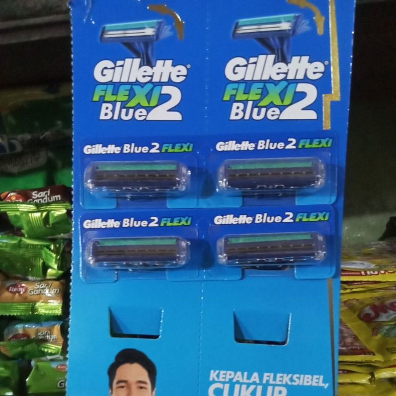Cukuran Gillette Flexi Blue