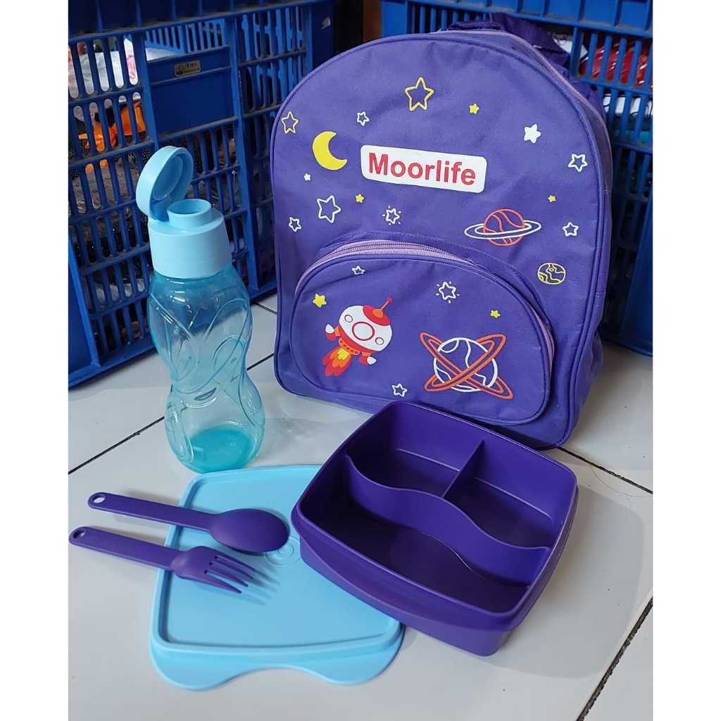 MOORLIFE Wadah bekal + tas Astro Set